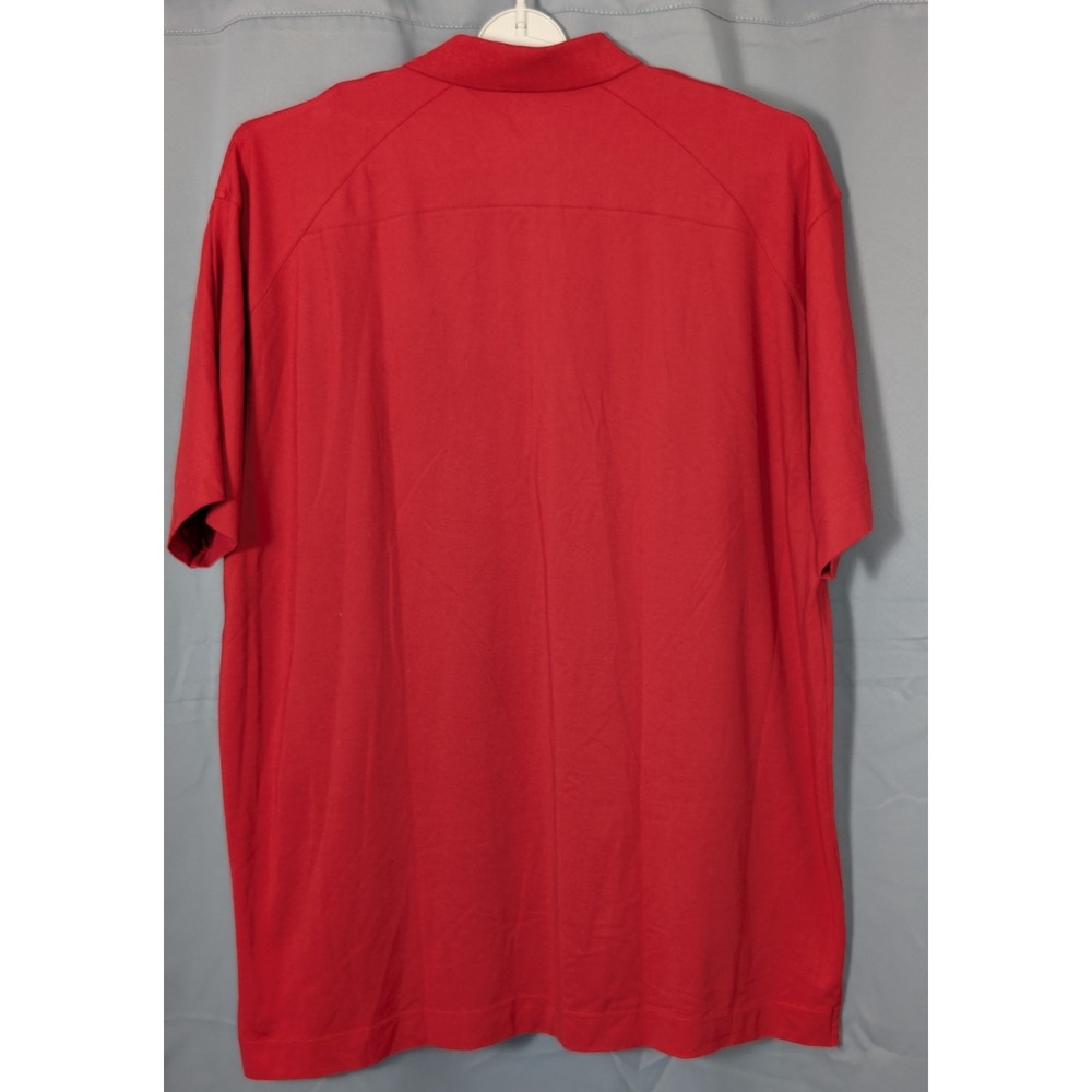 Callaway Golf Polo Shirt Mens 2XLT Tall Red C Tech Performance Athleisure